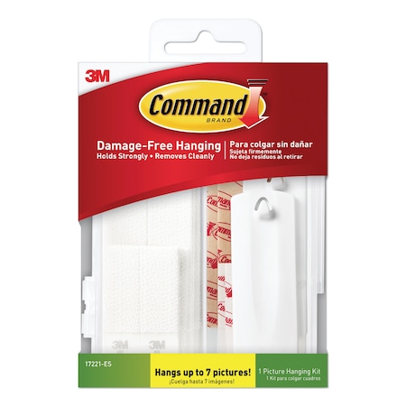 Command Picture Hanging Kit, Assorted Sizes, PK24 17221ES